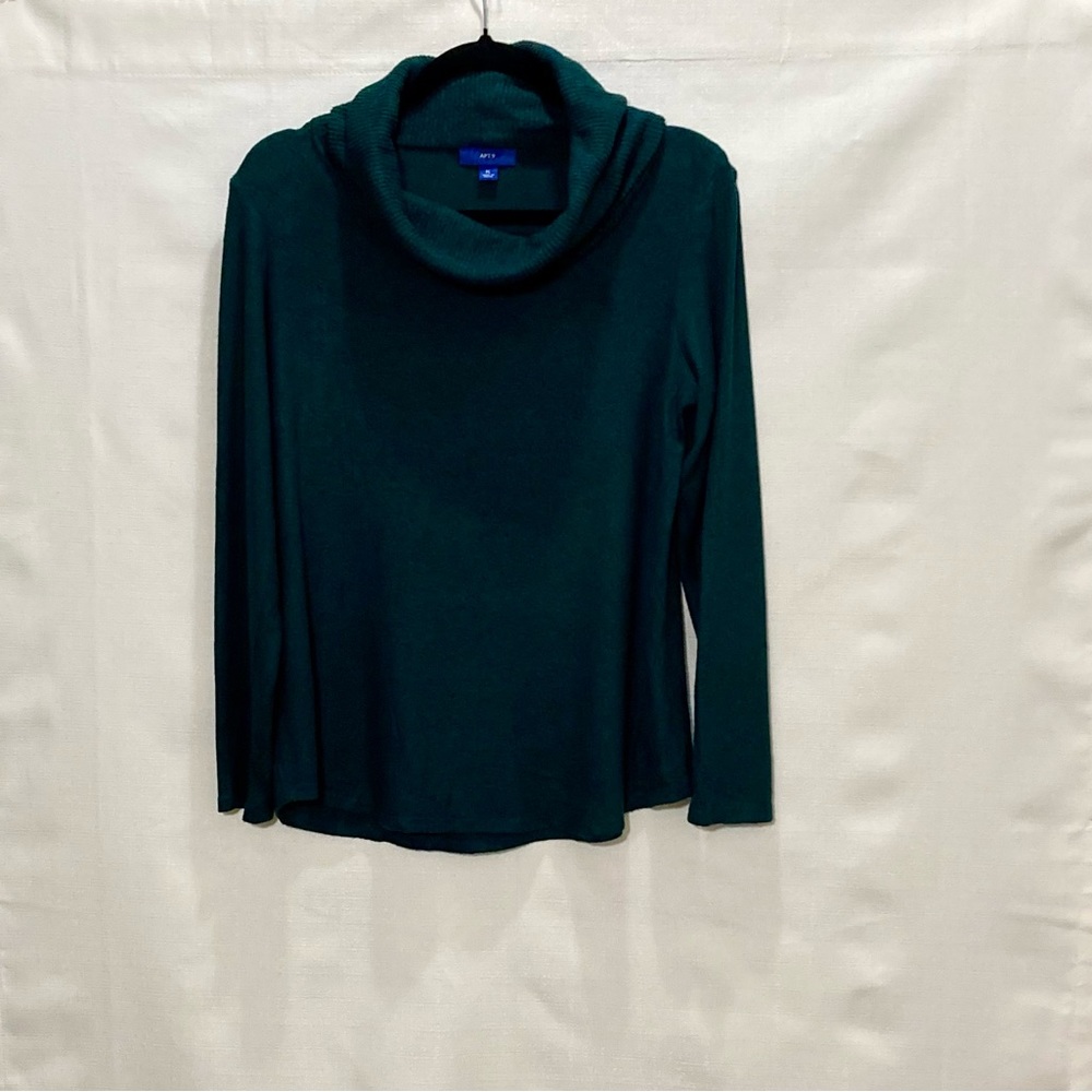 Ladies cowl neck sweater